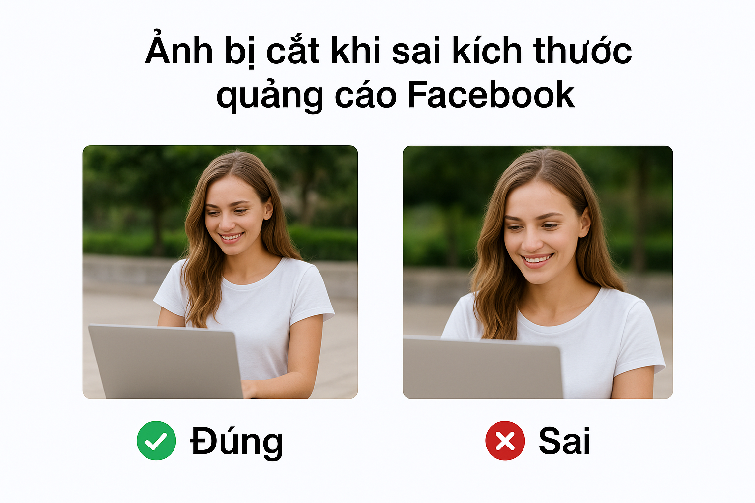 Lỗi ảnh bị crop logo trên quảng cáo Facebook