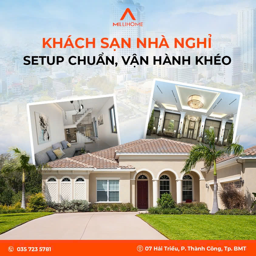 Không gian thương hiệu MilliHome Buôn Ma Thuột