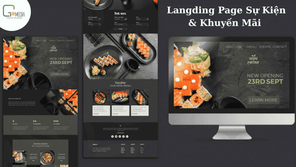 Top Mẫu Landing Page Đẹp 