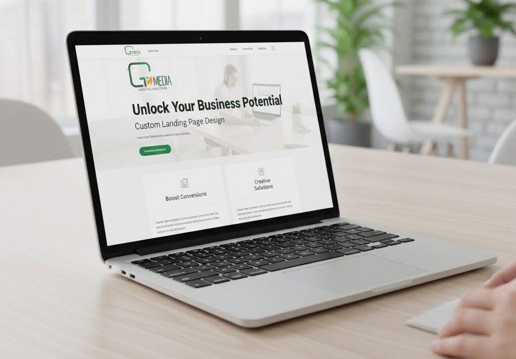 Dịch vụ thiết kế landing page trọn gói chuyên nghiệp tại GTM Media