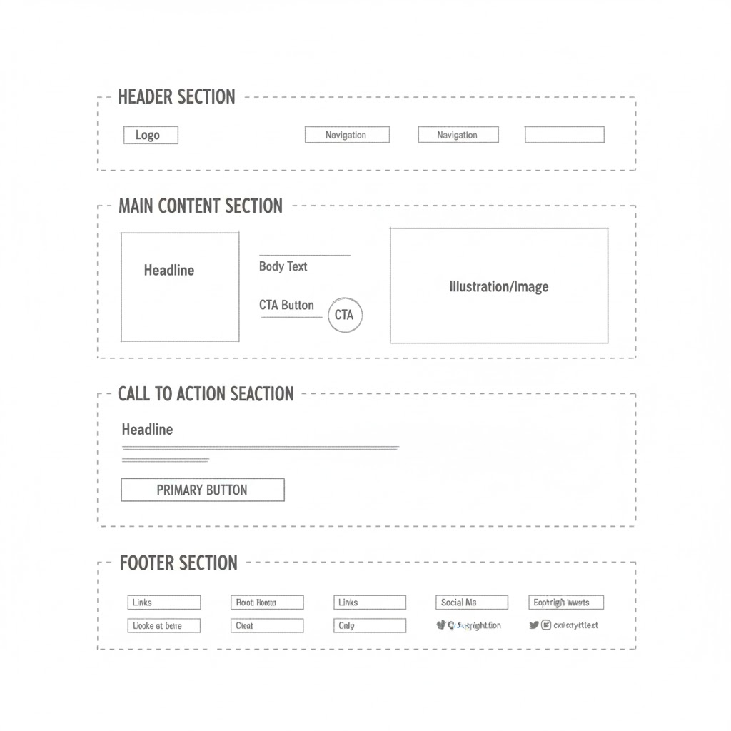 cấu trúc landing page
