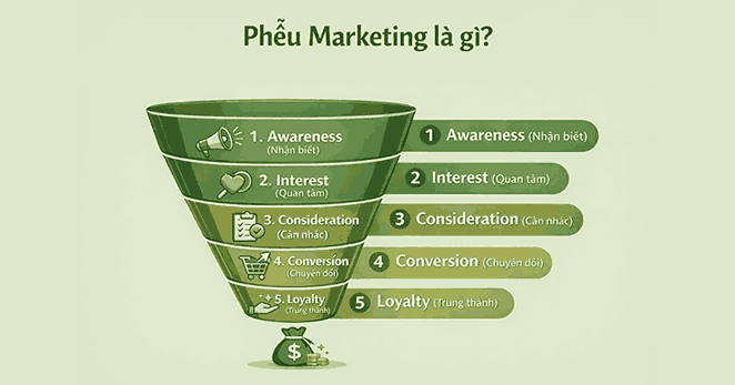 Phễu Marketing là gì?