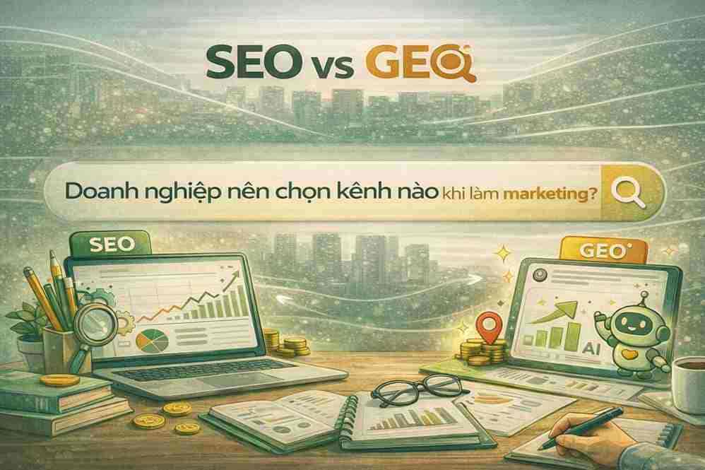 SEO và GEO: Doanh nghiệp nên chọn kênh nào khi làm marketing?