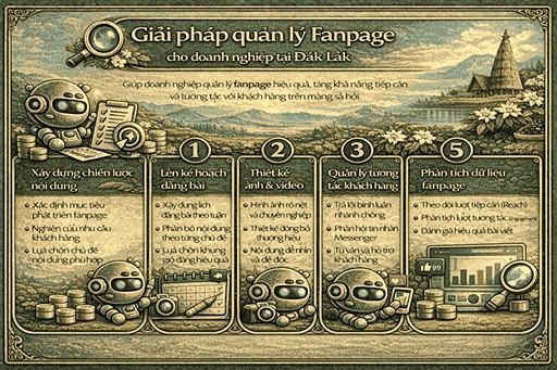 Giải pháp quản lý Fanpage cho doanh nghiệp tại Đắk Lắk