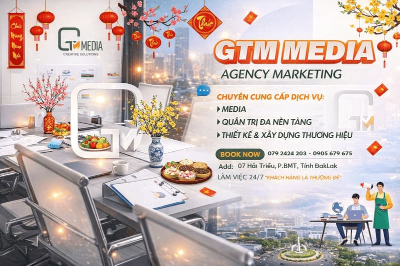 Giới thiệu GTM Media – Công ty truyền thông tại Buôn Ma Thuột