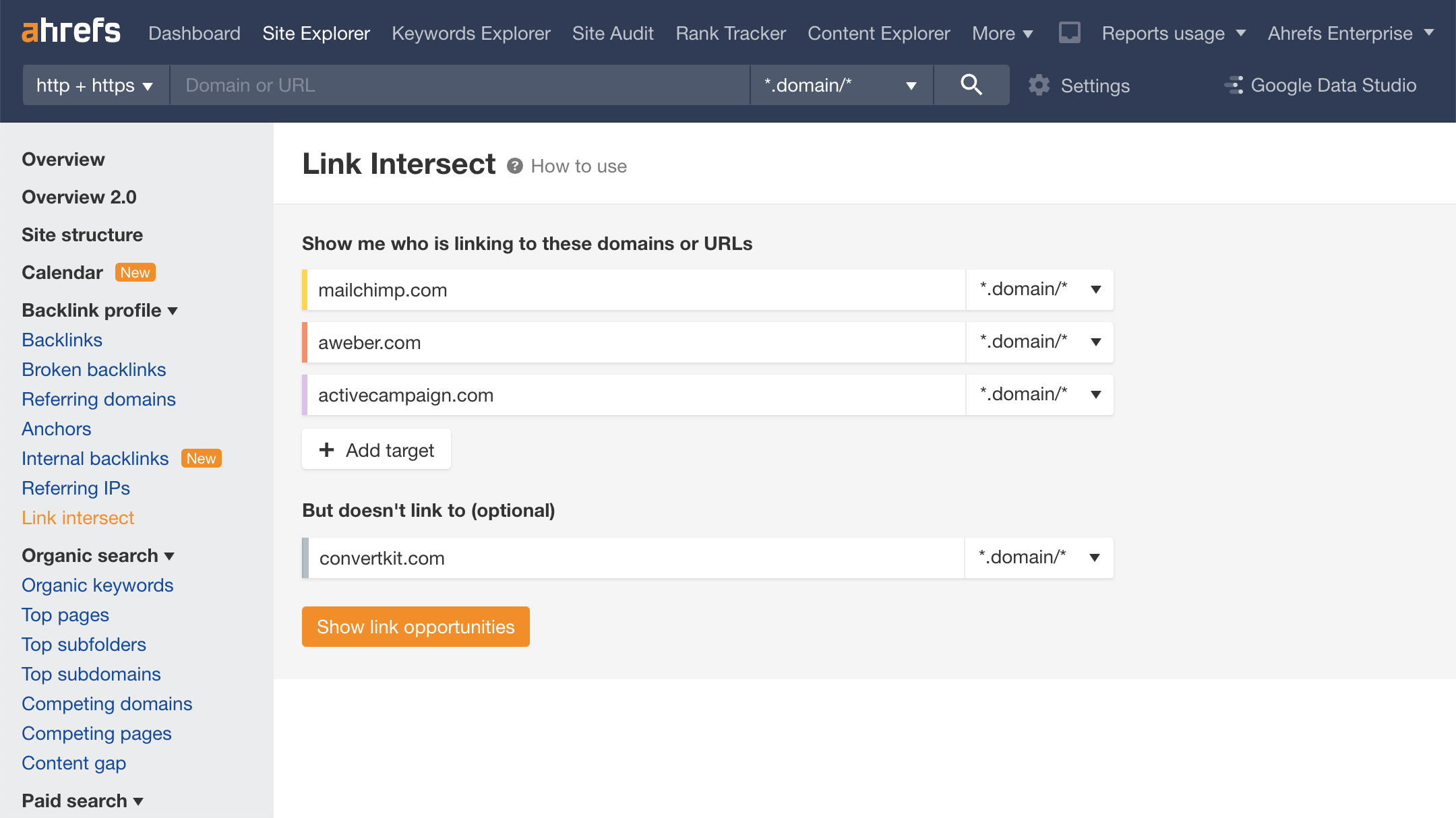 Cách xây dựng backlink chất lượng cho website- Link Intersect