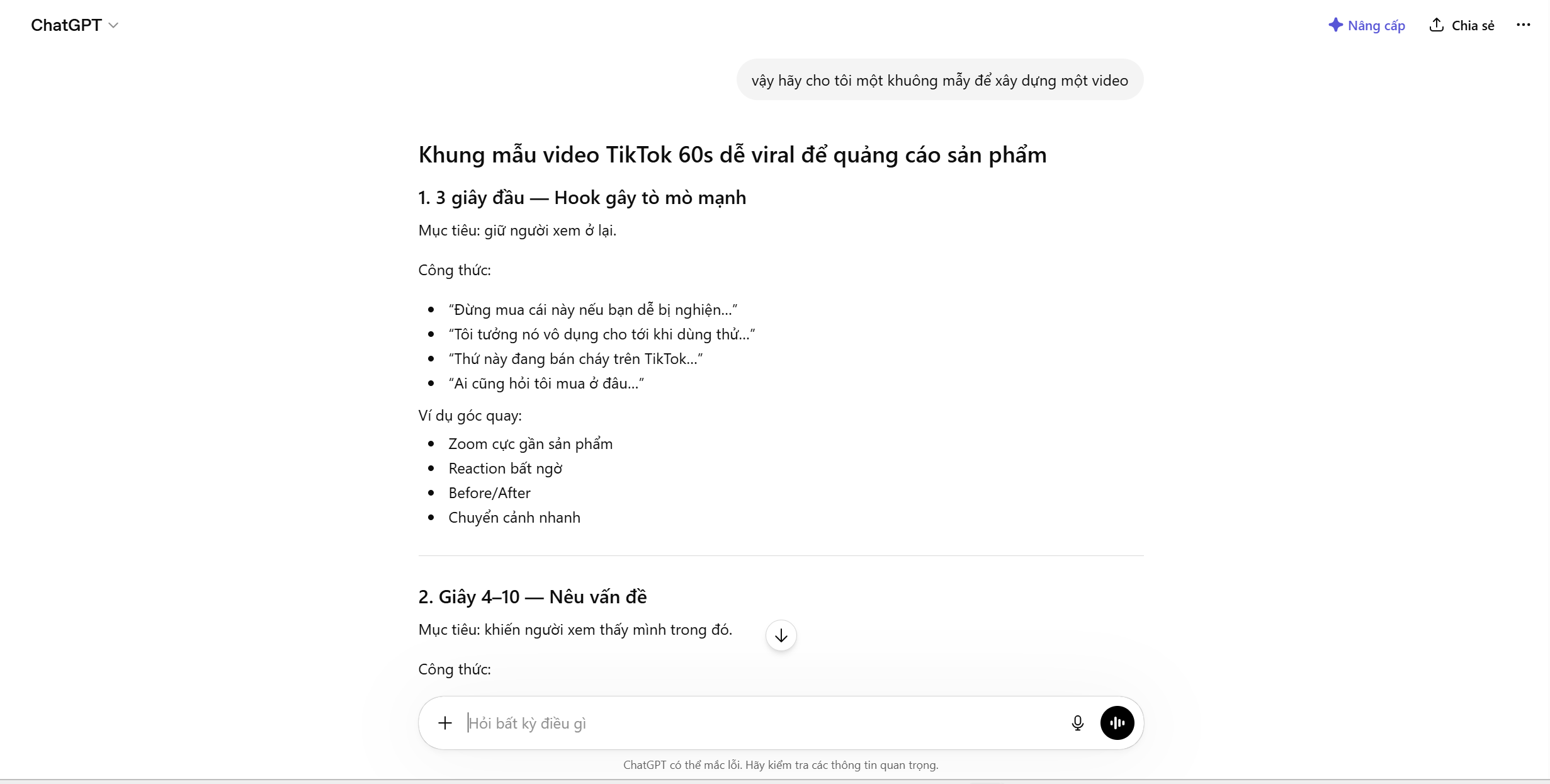Cách xây dựng kênh TikTok hiệu quả Làm chủ thuật toán và ứng dụng AI content creator- Hỗ trợ ý tưởng và kịch bản
