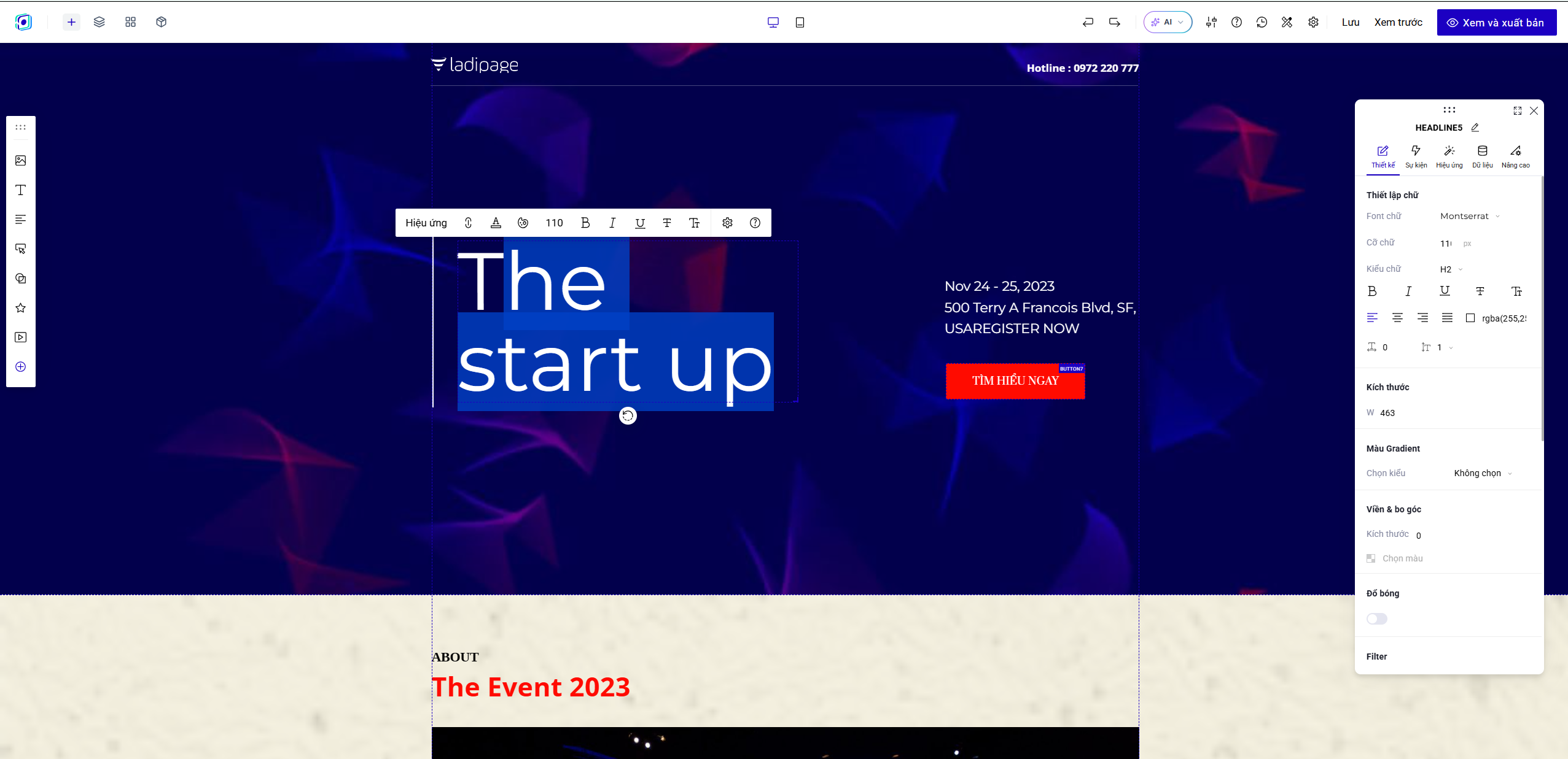 Landing Page là gì Cách thiết kế trang đích tỷ lệ chuyển đổi cao- 2 chỉnh sửa nội dung
