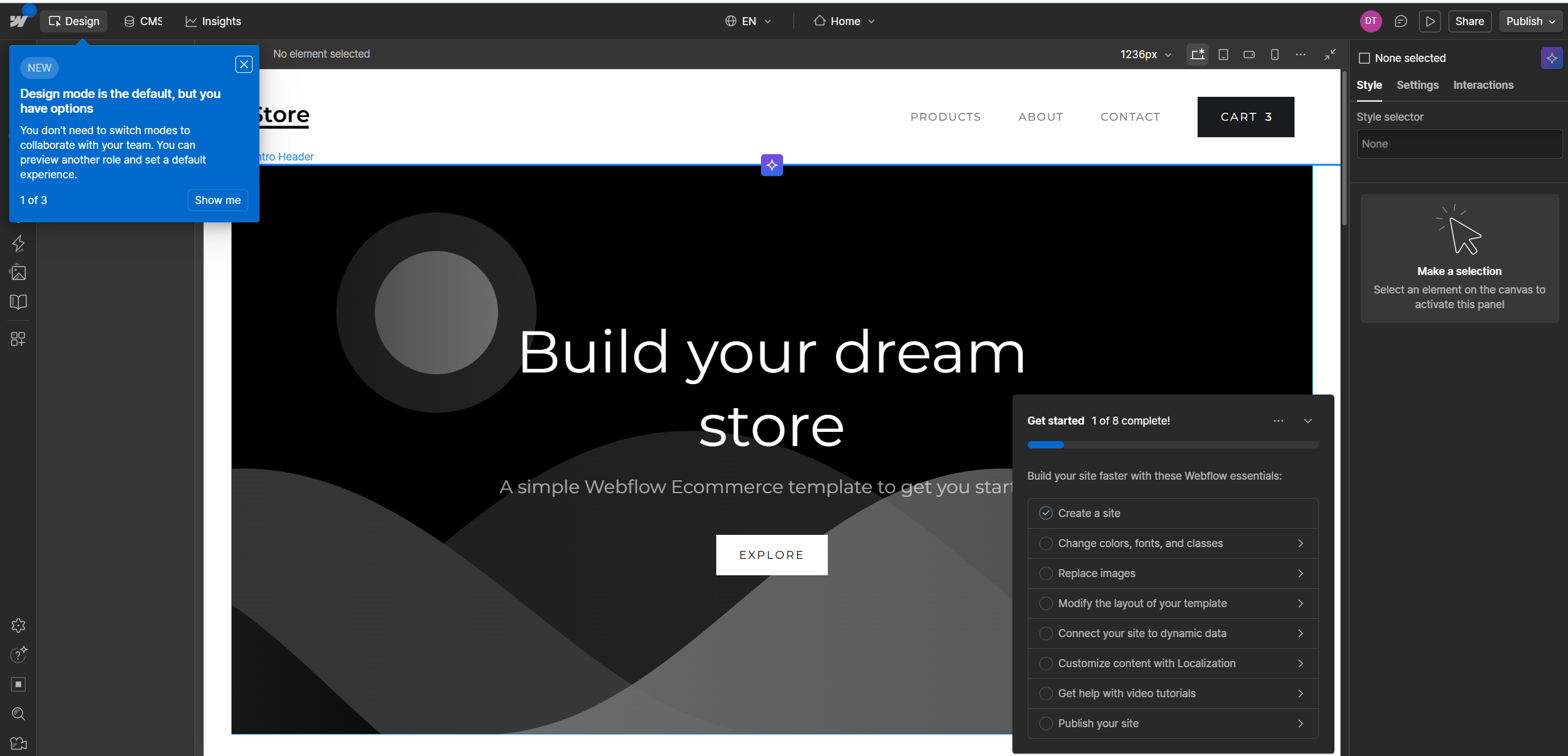 Các công cụ hỗ trợ tối ưu UI UX mobile- Webflow