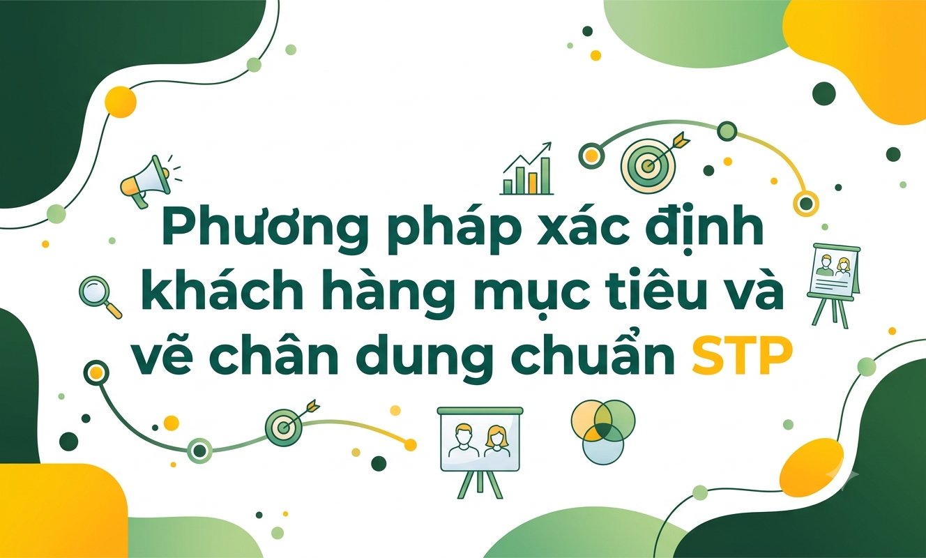 Phương pháp xác định khách hàng mục tiêu và vẽ chân dung chuẩn STP- đầu
