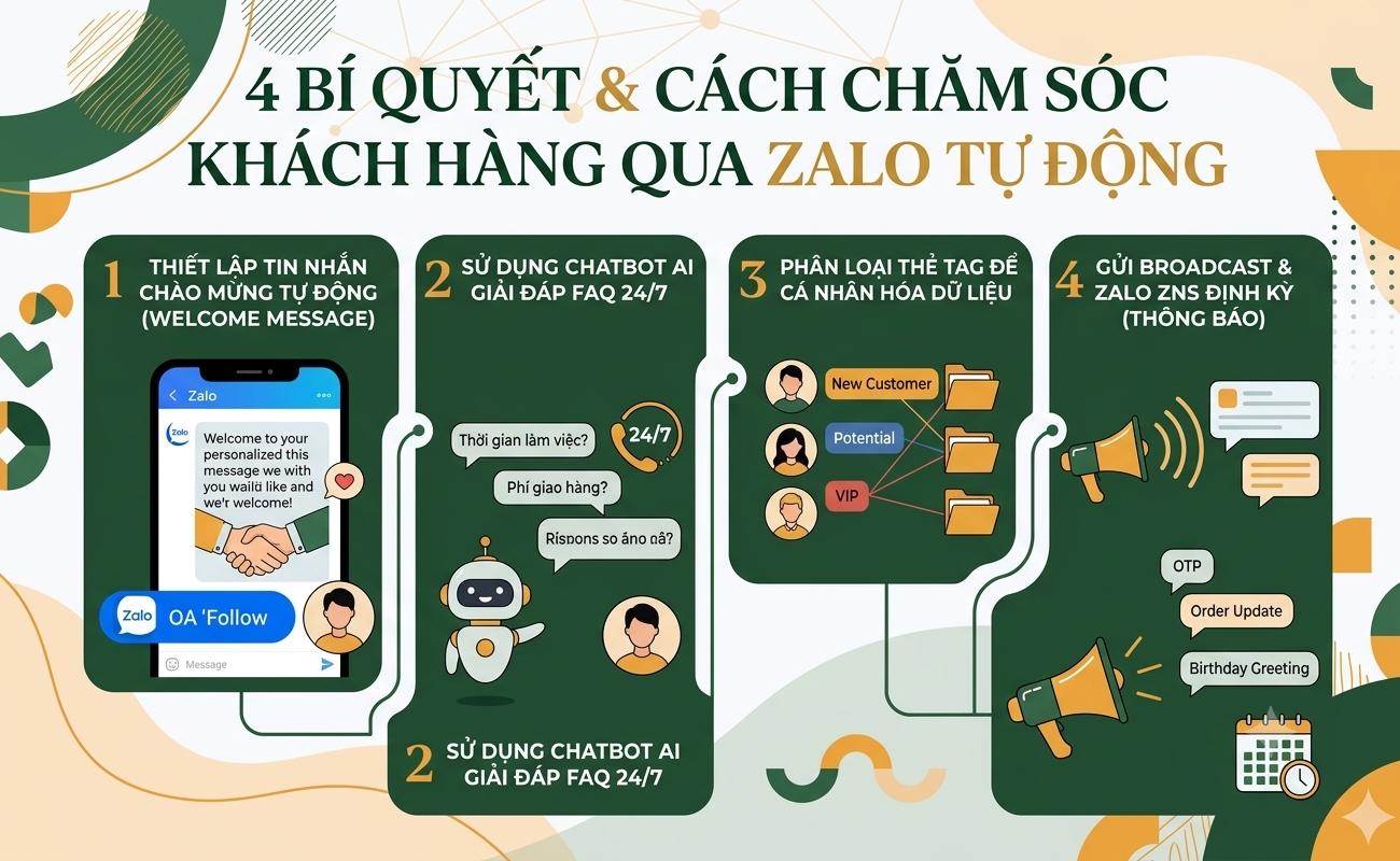 Zalo OA là gì Bí quyết chăm sóc khách hàng tự động trên Zalo- 1