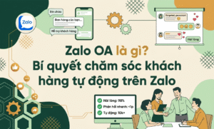 Zalo OA là gì Bí quyết chăm sóc khách hàng tự động trên Zalo- ảnh đầu